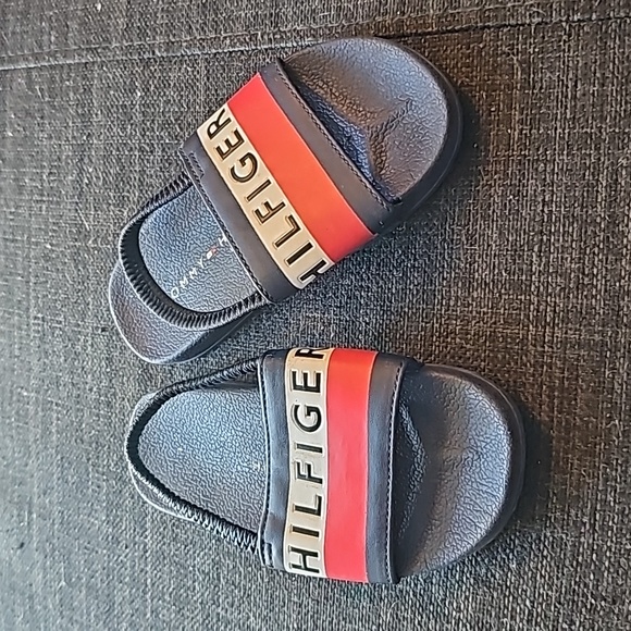 Tommy Hilfiger Other - Tommy Hilfiger Toddler Slingback Slide Sandals Size 9